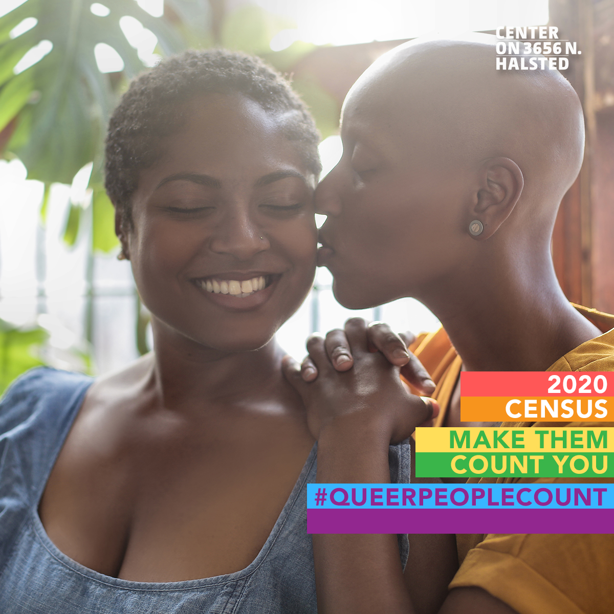 CenteronHalsted's tweet photo. For the first time, Queer couples will be counted on the Census. Make them count you! Fill yours out at https://t.co/zYY5nqpnPV, via mail, or by phone at 844-330-2020. #makethemcountyou #2020census #censuspartner #getcounted #census #PrideMonth #pride https://t.co/REEna4jmix
