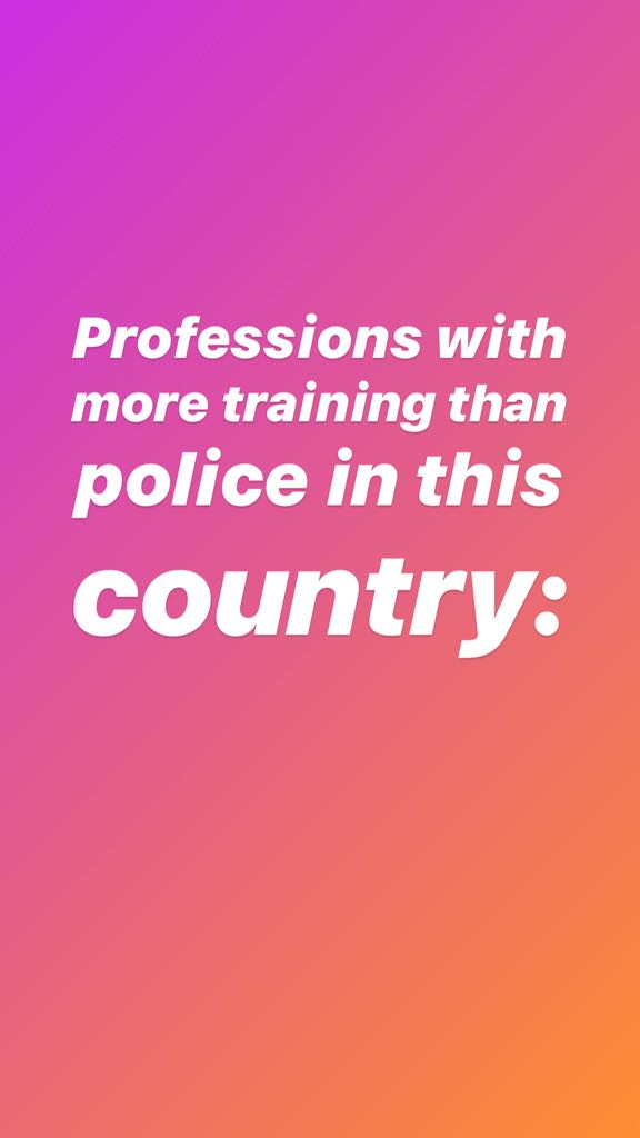 DarthAmin's tweet photo. Insane that we are essentially subjected to amateur hour by many law enforcement agencies across the country. How many problems would be alleviated by simply not trotting out unprepared unvetted individuals with badges and guns? https://t.co/pJqrz2nSxO