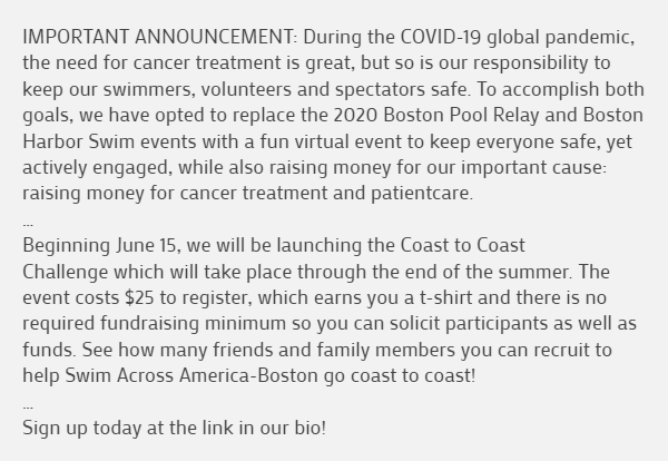 Swim Across America Boston tweet media