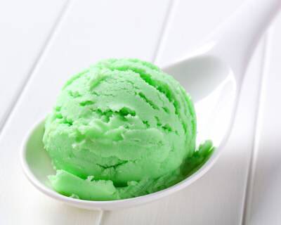 15. glace menthe