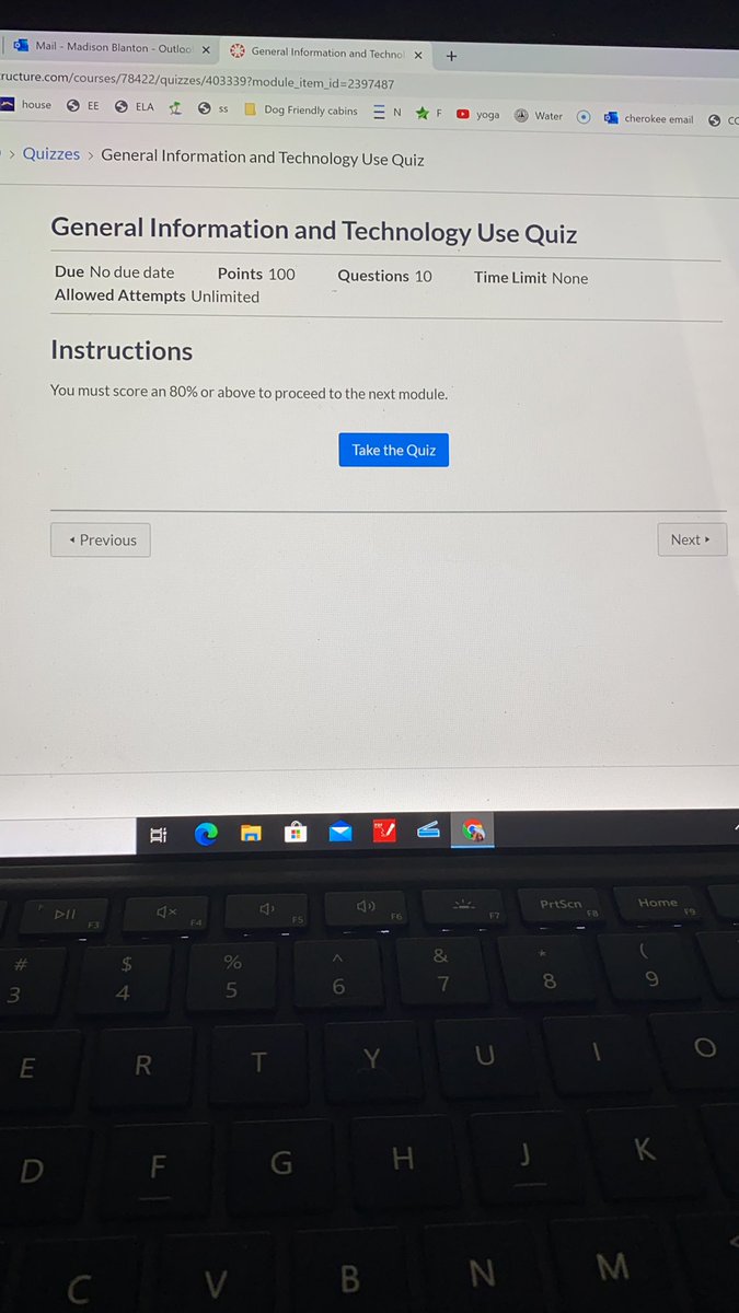 Wish me luck! Doing my training to join the awesome team at Woodstock Elementary. 😁