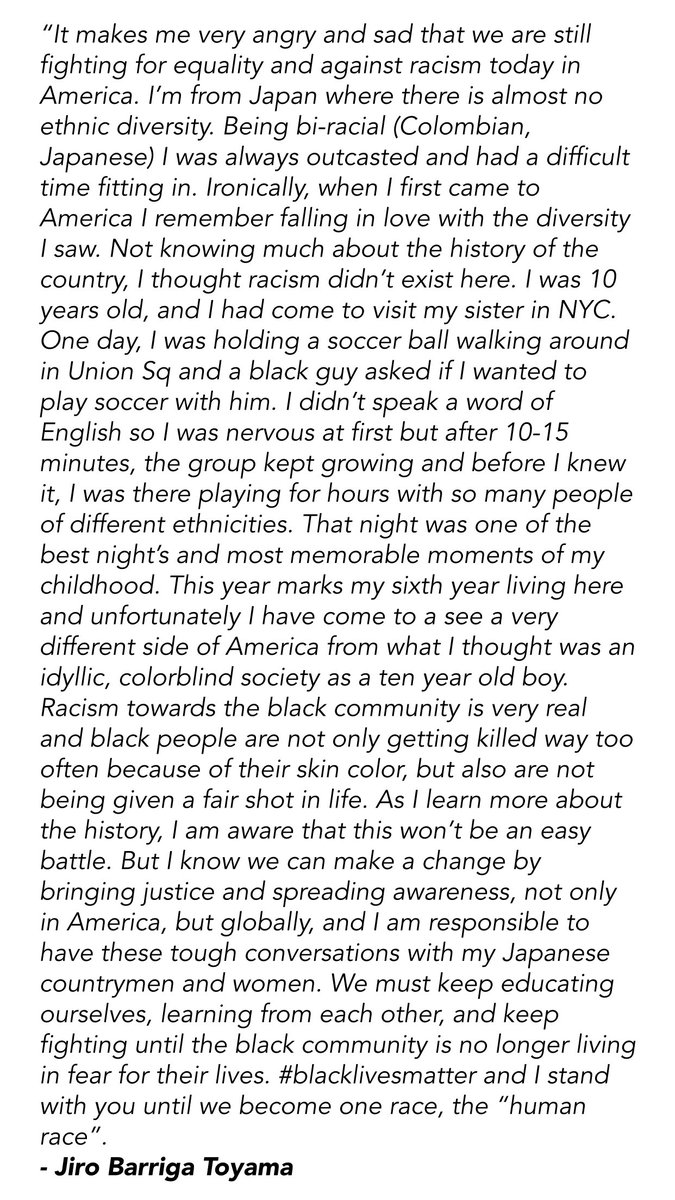 FGCUCoachJesse's tweet photo. Great message from one of the former FGCU Men’s Soccer best ever reps Jiro Barriga-Toyama https://t.co/9Fg0bxx07A