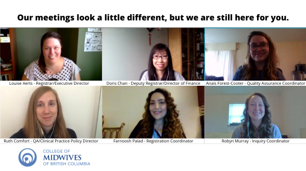 CMBCtweets's tweet photo. Our staff meetings have been looking a little different since the pandemic started, but we are still here for you! #CMBCStaff #CMBC #together https://t.co/b6GwPOjx42