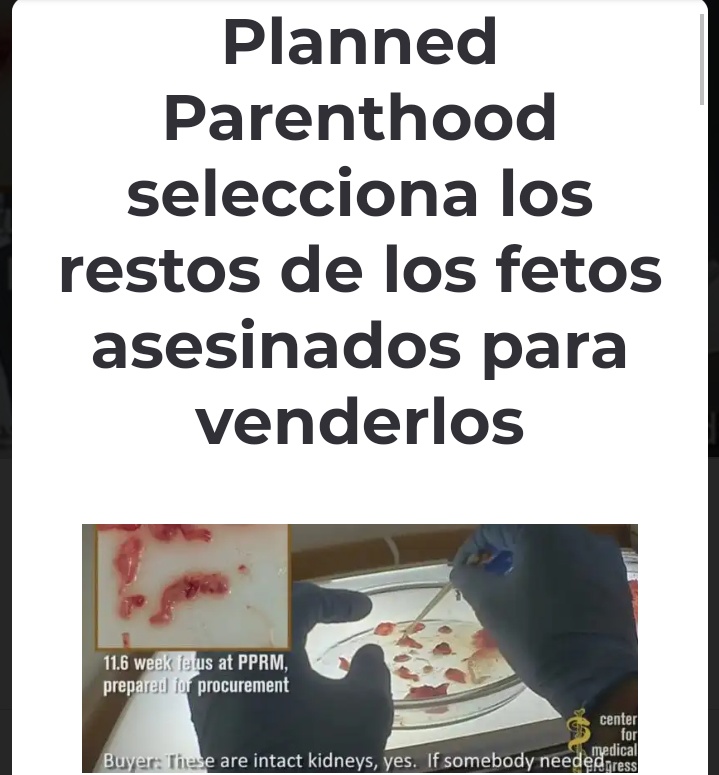 24.1 Se trataría de vacunas recombinantes con consecuencias nefastas para la población. La industria publicita sus vacunas como el producto de líneas celulares fetales,mediante tráfico ilegal de los frutos de abortos,sin consentimiento de padre/madre. Imgs info Argentina y  @PPFA