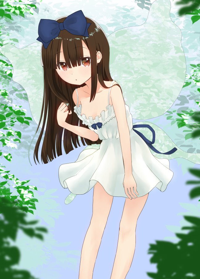 スターサファイア(東方プロジェクト) 「東方人気投票はスターサファイアに投票してください! 」|ウサ小のイラスト