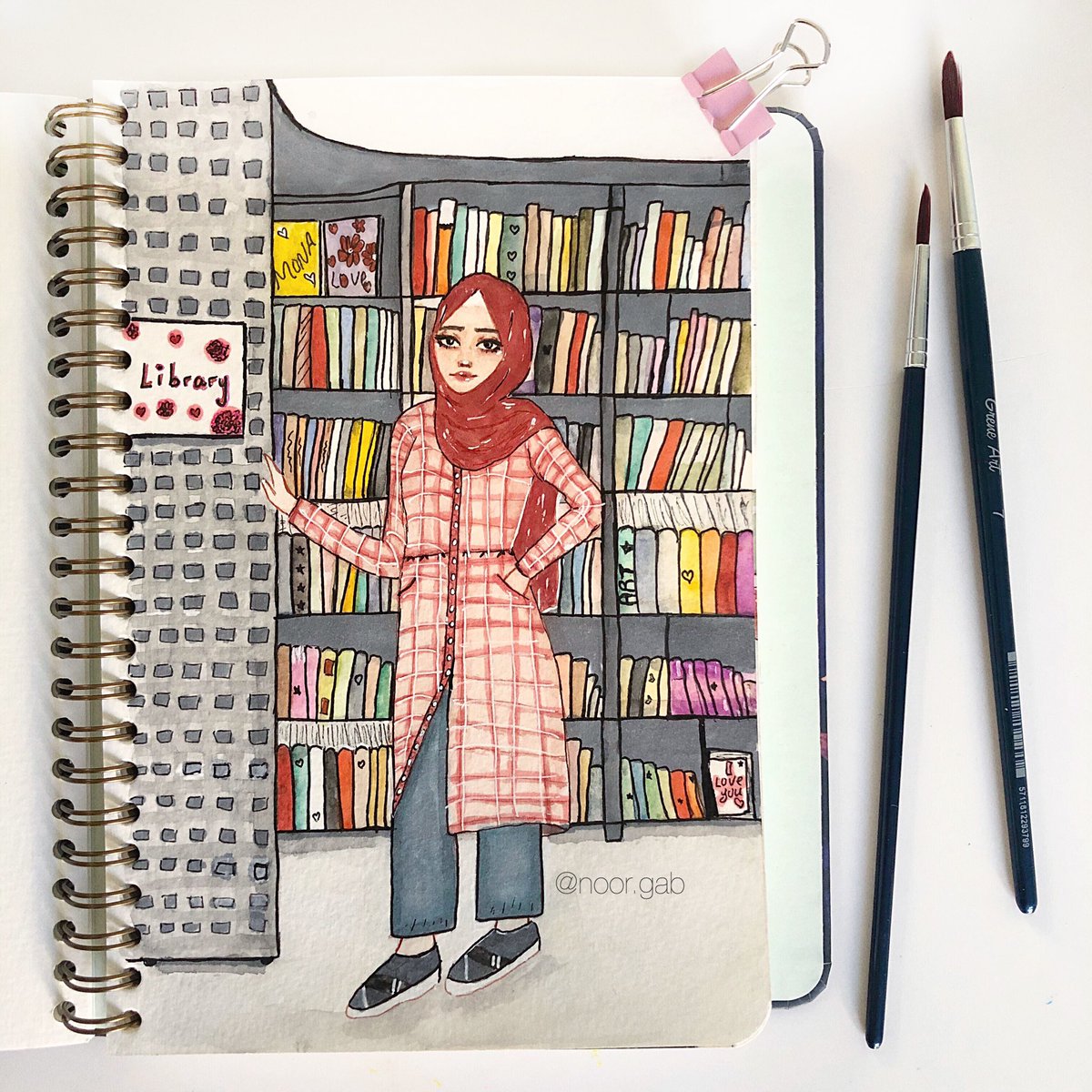 noorgab_'s tweet photo. على هذه الأرض خُلقت أشياء جَميلة، أنتِ ألطفها "♥️✨ https://t.co/1JARJS9UKo