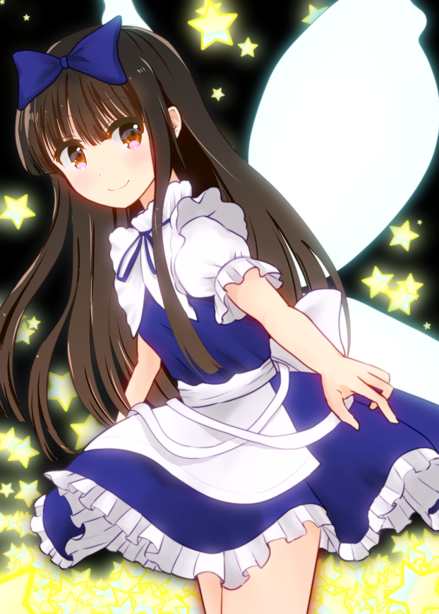 スターサファイア(東方プロジェクト) 「東方人気投票はスターサファイアに投票してください! 」|ウサ小のイラスト