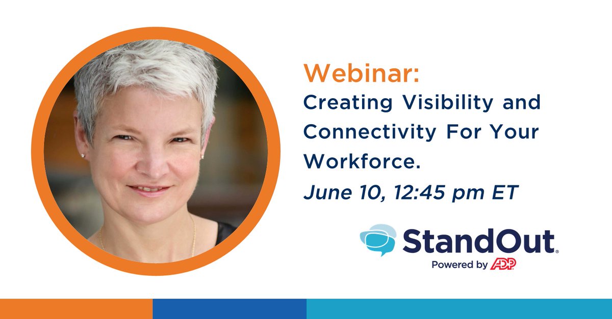 Whether your workforce is remote, on-site, or a combination creating visibility and creativity are more crucial than ever. This Wednesday join <a href="/AmyLeschke/">Amy Leschke-Kahle</a>  at Achieve Engagement's virtual summit to discover how to keep any team engaged:
Register here: ​eeconnectevent.com