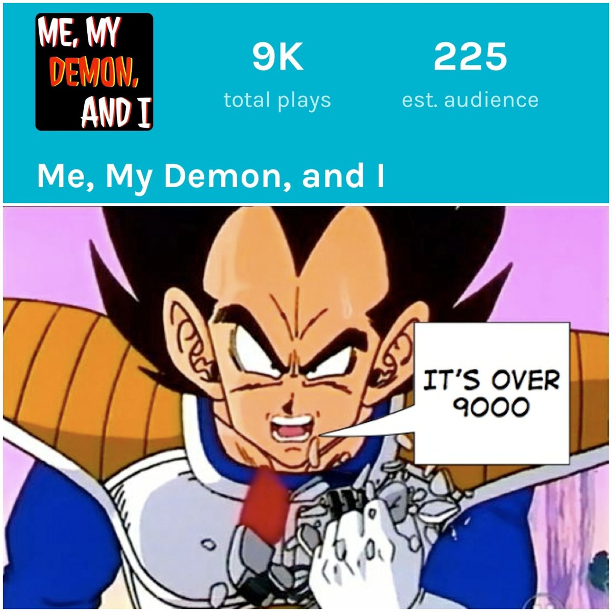 memydemonandi's tweet image. I've waited a long time to make this joke! Thank you everyone! ❤️😈
#SupportIndiePodcasts #audiodrama #podcast #9K #thankyou