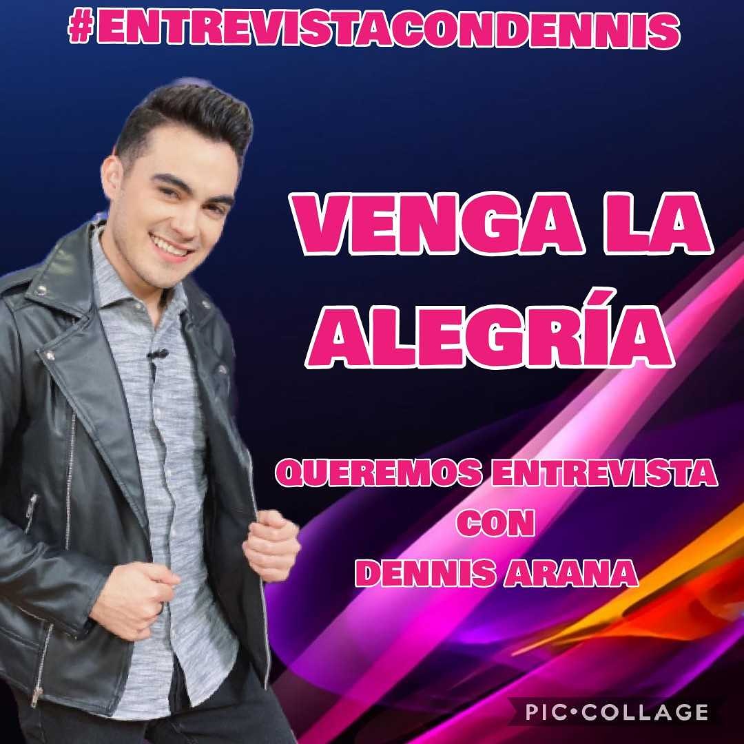 #ENTREVISTACONDENNNIS @VengaLaAlegria @sergiosepulveda @martharuthamaro queremos una entrevista con el guapo