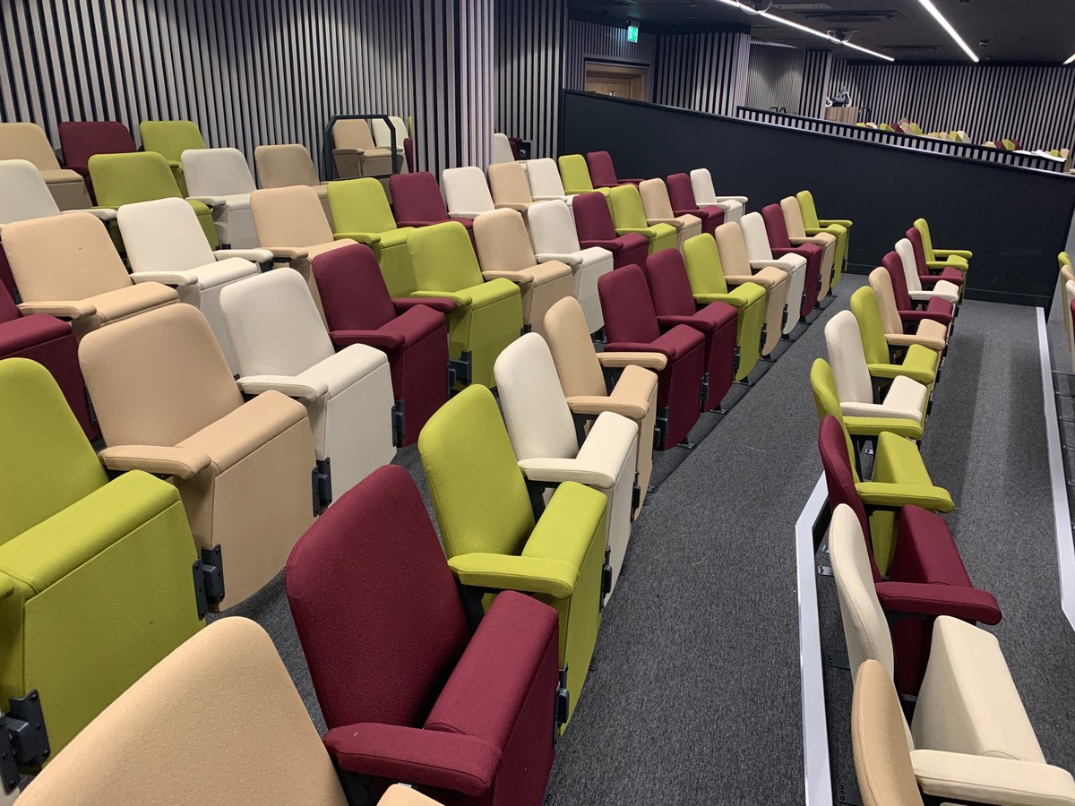 AudServLtd's tweet photo. Our #MondayMotivation are these images from our latest installation for a job in Gloucestershire 

#constructionuk #seating #chairs https://t.co/ydTgAODaKQ