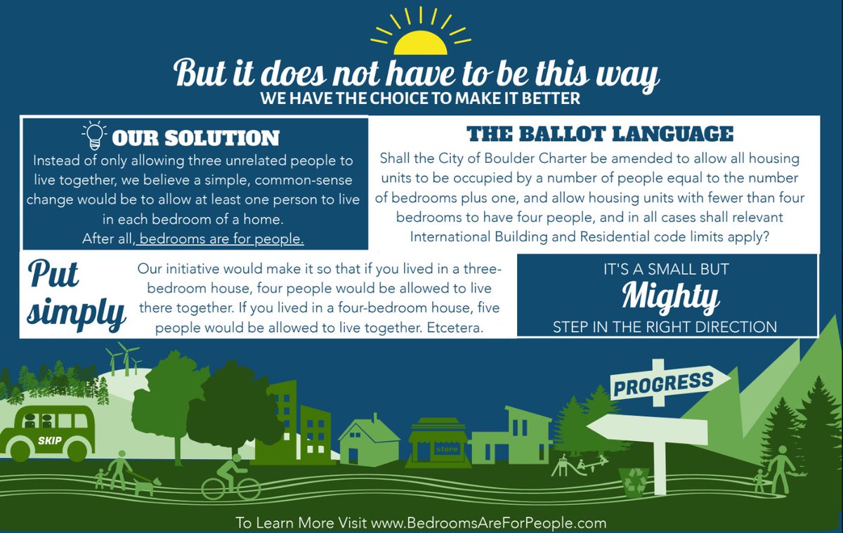 BoulderBedrooms's tweet photo. Why do we need Bedrooms For People? Here's a short explanation of the problem in Boulder and our solution! We'd love your help - join our team to work for housing justice! https://t.co/tYiAjxA0OZ https://t.co/V1mgHd7xMR