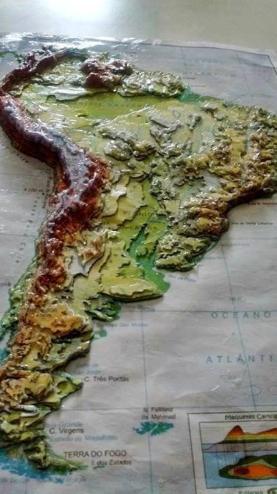 South America 3d Map Geology Tweets On Twitter: "A 3D Topography Map Of South America #Geology  Https://T.co/Lsgu8Vrz9C" / Twitter