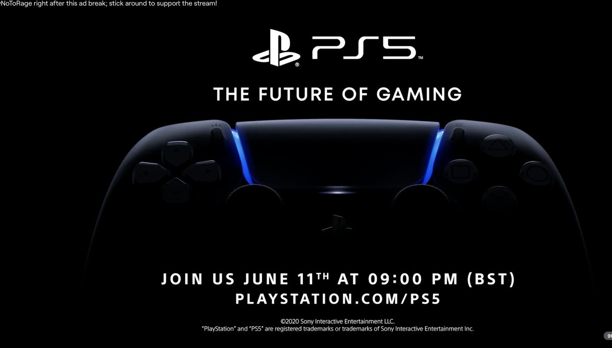 Daniel Ahmad on Twitter: "Looks like a Twitch ad has leaked the new PS5  event date as June 11. https://t.co/lU0kt9IJGz" / Twitter