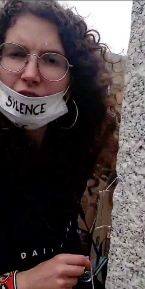 JDGarratt's tweet photo. @BorisJohnson This is the face of the person who defaced Churchill's statue. https://t.co/7bjRTGj6gO