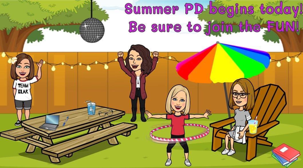 Elar_LubbockISD's tweet photo. Team ELAR is ready to start summer PD today! See you online!! #LISDstrong #weloveteachers #checkyouremail #teamELAR https://t.co/FJs1hCGq2x