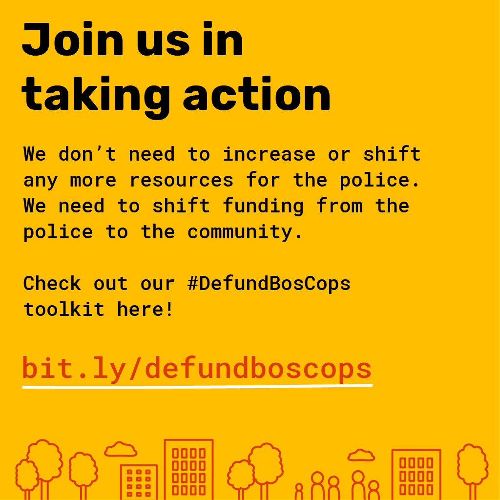 MuslimJustice's tweet photo. #DefundBosCops Week of Action - Tell Marty, Defund BPD, Invest in Community! @marty_walsh is revising the FY2021 budget and must cut at least 10% from BPD. Move that $40 million from BPD overtime to BLACK and Brown community. Check toolkit at https://t.co/kcsG8eek1A for actions https://t.co/MGAV2sHMqf