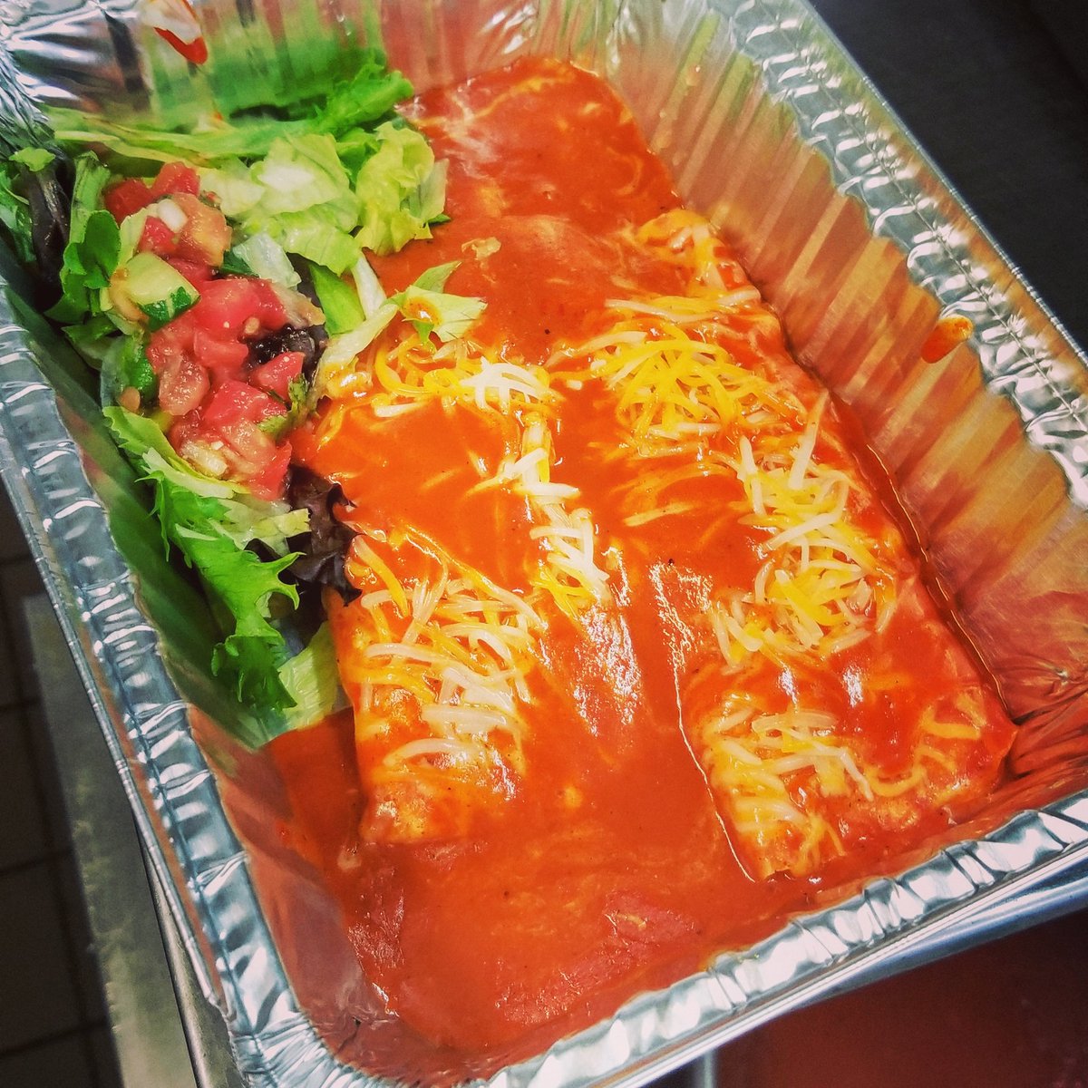 Now serving Enchiladas! #new #askandyoushallreceive