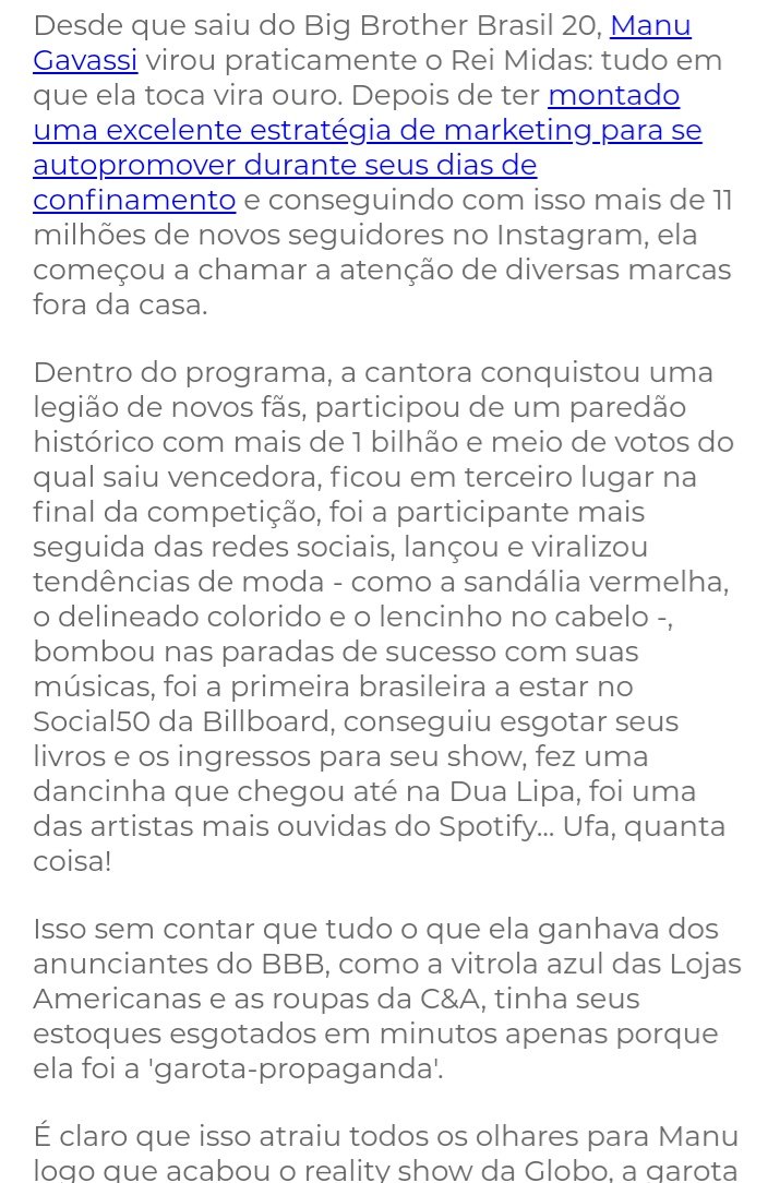 rosaph2's tweet photo. Sobre Manu Gavassi https://t.co/WCkI0f65N3