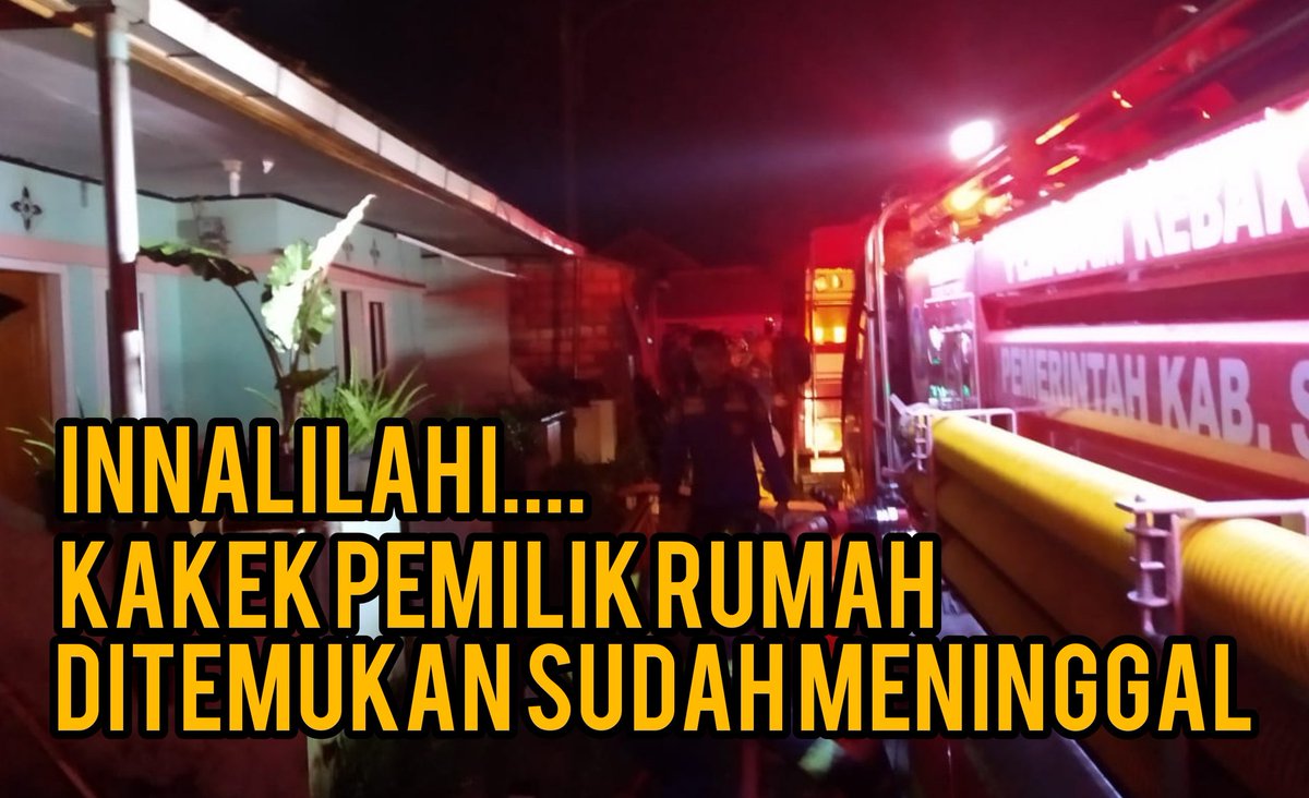 SubangHits's tweet photo. VIDEO: Kebakaran di Cisalak, Seorang Pemilik Rumah Meninggal Dunia

https://t.co/w1FxvLLpXD https://t.co/hu5GO0rpNl