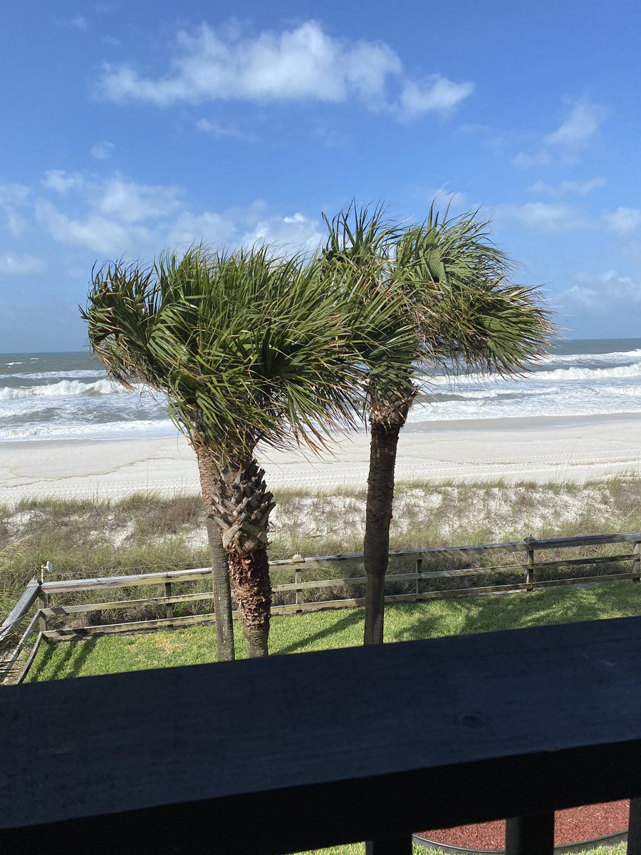 Le_bearden's tweet photo. Beautiful morning in PCB! Also an entertaining one as I sit and watch the beach patrol kick people out of the water. @spann #doubleredflags #dumbpeople https://t.co/eqY8UlnTkB