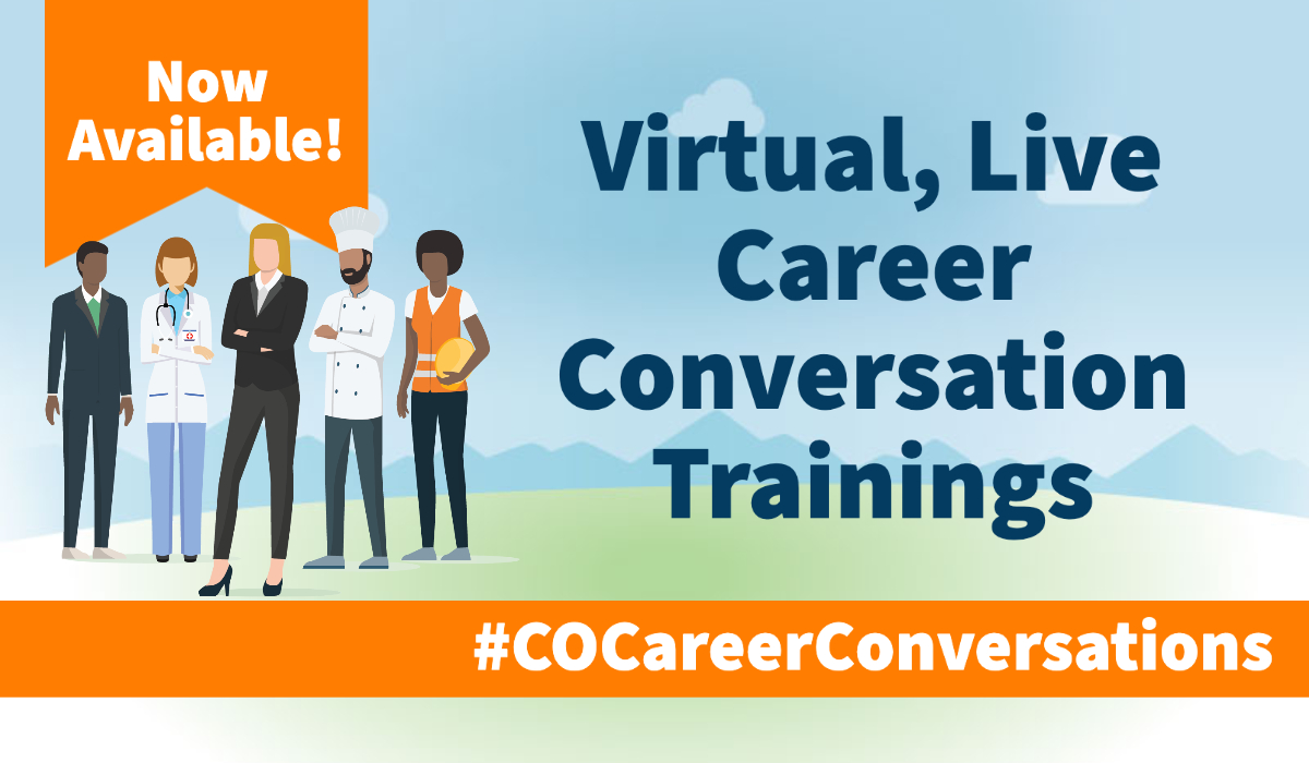 Only one more month to get your free <a href="/edinitiativeco/">Colorado Education Initiative</a> #COCareerConversations virtual training - this FREE, high quality PD is for individuals who engage in career conversations w/ students and others as they navigate career decisions. Register at tinyurl.com/COcareerPD