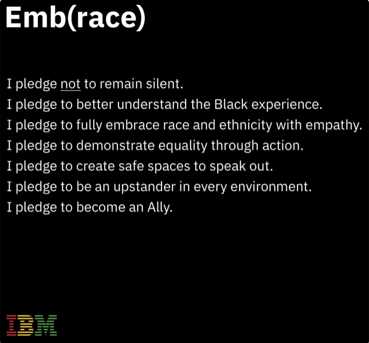 luxchop's tweet photo. I pledge to emb(race)!
#ProudToBeAnIBMer https://t.co/mQUdMdrlD4