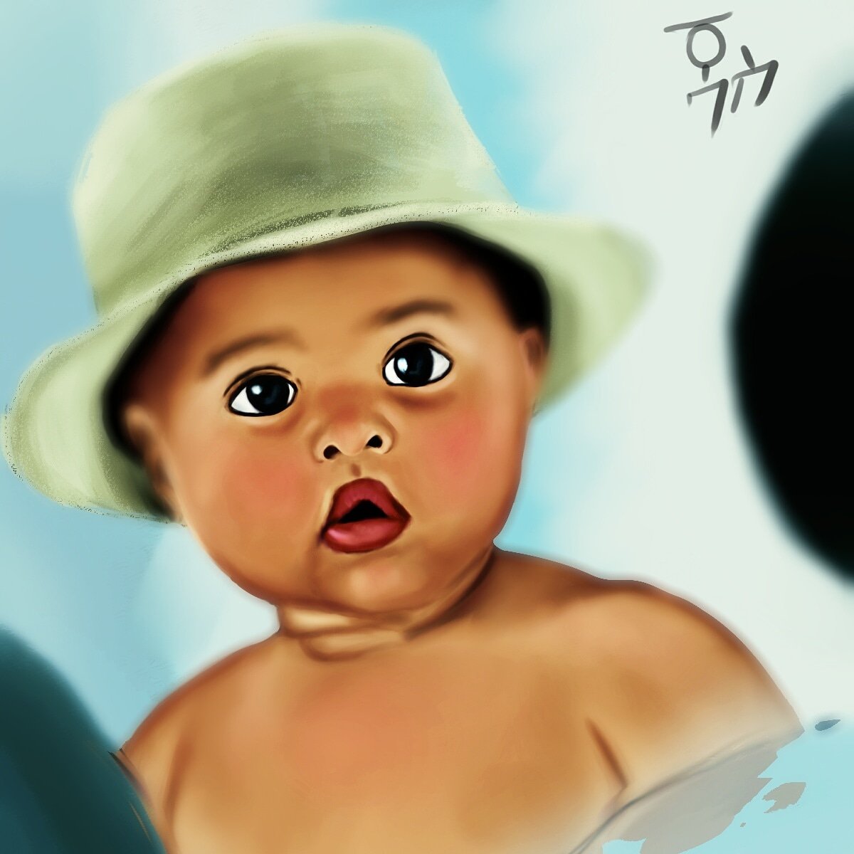 #baby
#only_the_best 
#digitalpainting #digitalart #art #digitalartz #photoshop #digitalportrait #vectorart #portrait #portraitart #likeforlikes #artfeature #_yansart #onyxkawai #instaart #huionfeature #arts2love #artbynight #digitalartgallary #artwork #artistsofig #artoftheday