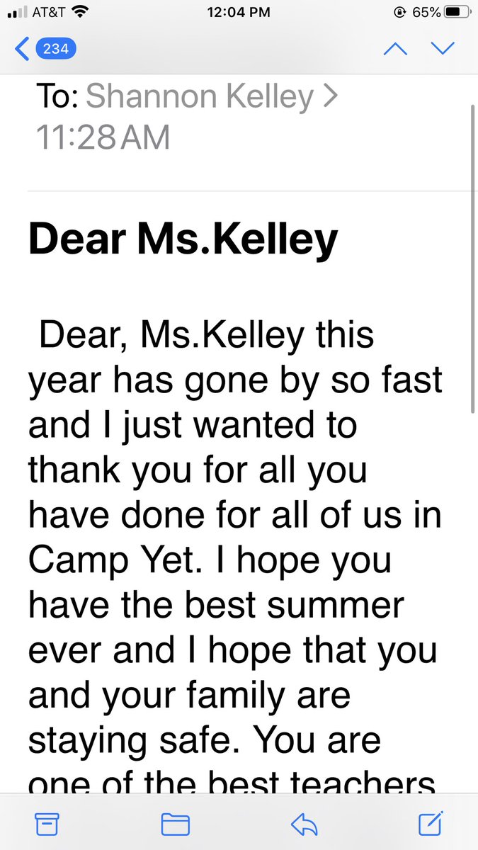 KelleyCampYet's tweet photo. ❤️ receiving emails like these ... #campfirereader #collsedu @colls_academic https://t.co/eD3HKiuFfH