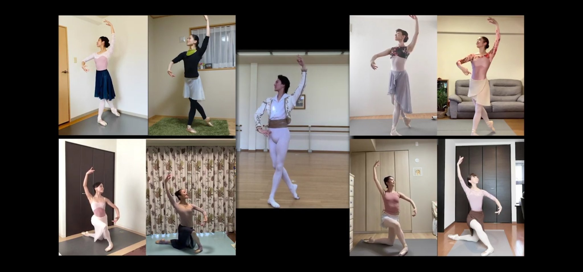 Kyoko Watanabe Twitterren 再投稿 Ballet At Home Projectに参加させて頂きました 各バレエ団のダンサーと葦笛を踊っています Youtubeにて公開中なので是非ご覧下さい ダンサーは厚地 康雄 小野 絢子 岡 博美 喜入 依里 五月女 遥 竹田 仁美 平田 沙織 広瀬 碧