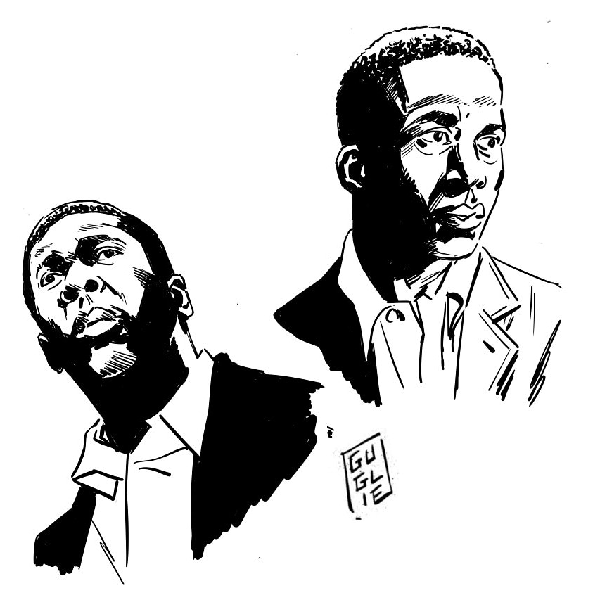 SGuglie's tweet photo. Characters study for a short story I'm drawing #noir #noiralley #shortstory #blackgrid https://t.co/cF2Zi1VCnX