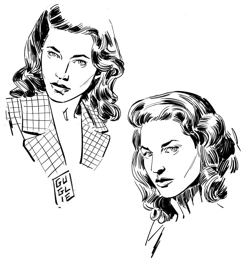 SGuglie's tweet photo. Characters study for a short story I'm drawing #noir #noiralley #shortstory #blackgrid https://t.co/cF2Zi1VCnX
