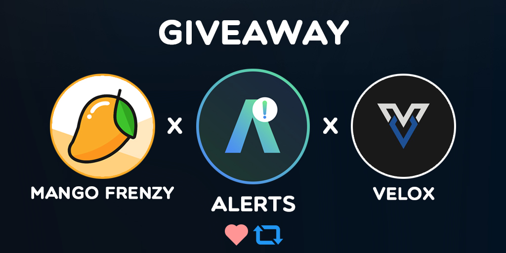 cookalerts's tweet image. 🎉 GIVEAWAY 🎉

x1 @VeloxPreme Renewal
x1 @MangoFrenzy_ Renewal
x1 @cookalerts Renewal

To enter:
➡️ Follow all accounts
➡️ Retweet
➡️ Tag a friend

End in 24 hours. Good luck! 🍀