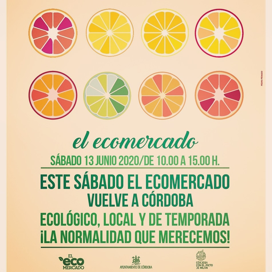 cordobaeco's tweet photo. En esta edición, la carpa de @cordobaeco en @elecomercado la ocupará #Almocafre 
Próximo sábado en Bulevar de Gran Capitán.
Volvemos con más fuerza.
Vuelve #elecomercado
#lanormalidadquemerecemos https://t.co/1cmSrT5C9E