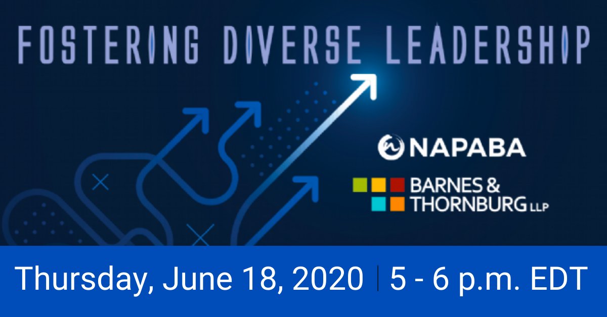 NAPABA's tweet photo. Join #NAPABA &amp; @BTLawNews for a conversation on fostering diverse leadership, featuring NAPABA’s Executive Director Priya Purandare &amp; NAPABA President @BonnieLeeWolf. Hosted by @APABACO. Register here: https://t.co/uZj2ETtchi   #LawTwitter #Leadership #Webinar #Diversity #AAPI https://t.co/SFPJbETkeb