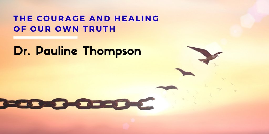 Dr. Pauline Thompson. The Courage and Healing of Our Own Truth. A huge-thank you to my sponsors for this episode: Sensorimotor Psychotherapy Institute and @cptsdfoundation. Listen to Dr. Pauline's Interview here: https://t.co/u5DnDROEF5 https://t.co/7HQZVN1IV9