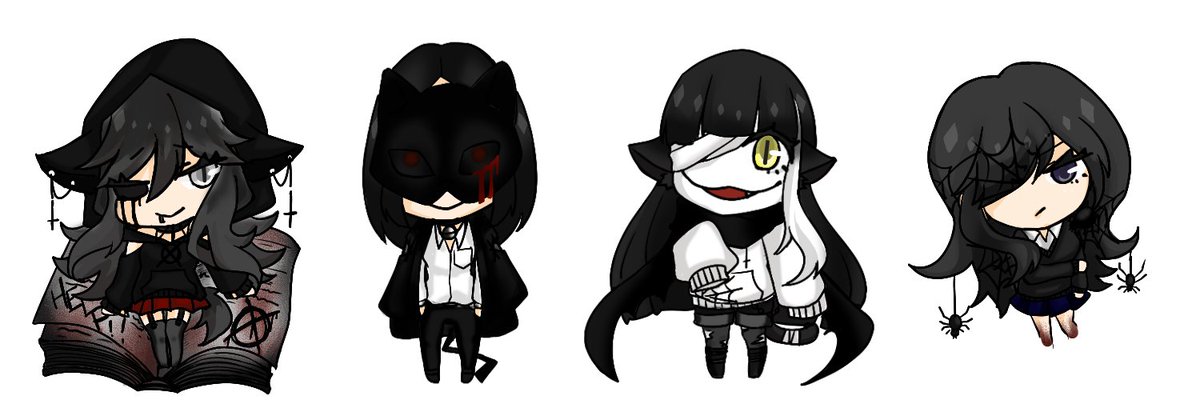 Maneko__'s tweet photo. Bloody Monsters
#creepypastaOC https://t.co/0k7ElWBEKT