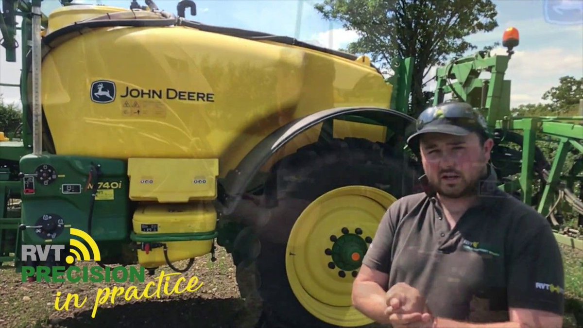 RVTractors's tweet photo. 🎥📡RVT Precision in Practice: Trailed Sprayer Technology
In our 1st video Charlie takes us on a tour of the operations, features and precision technology of a John Deere M740i trailed sprayer.
▶️https://t.co/YJNVUyrAGy
#RVTPrecision #Precisionfarming @johnDeere #johndeere https://t.co/FHrFeN43rv