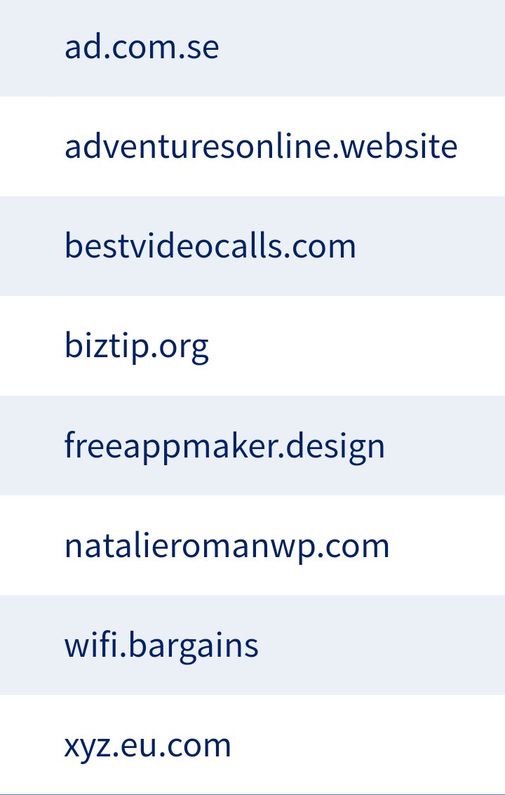 RydiaCalor's tweet image. Flash sale: All domains $500 OR LESS! Check out some of these great names on Sedo.com today!

#domainnames #domaining #Domains #domainforsale