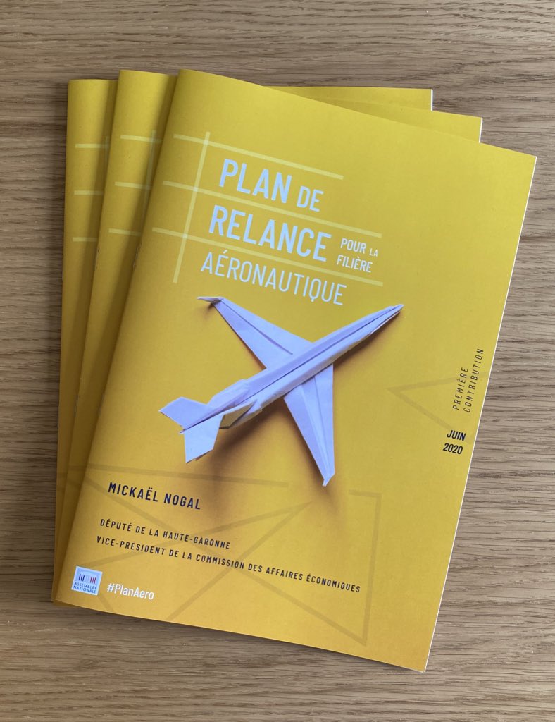 ✈️ Aéronautique : après avoir ouvert une large concertation au sein de cette filière particulièrement impactée par la crise, je remets aujourd’hui à <a href="/Djebbari_JB/">Jean-Baptiste Djebbari</a> ma première contribution au plan de relance : 
📲 bit.ly/2Up0e6P

Mon communiqué ⤵️