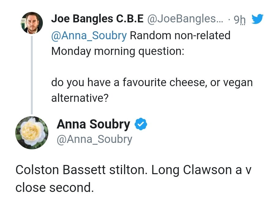 Thank you to the marvelous  @TwoPaddocks,  @GylesB1,  @TerryStone and  @Anna_Soubry for your replies and delightful selection of cheeses!Welcome to my Celebrity Wall Of Cheese! #MondayMotivation #MondayVibes #MondayMood #MondayMotivation #cheeselife