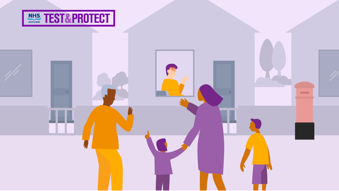 If you’re contacted by the NHS and told you may be at risk of coronavirus, we need you to stay at home for 14 days to stop the spread. With your help we can protect you, your loved ones and the people of Scotland. Find out more at nhsinform.scot/coronavirus #TestandProtect