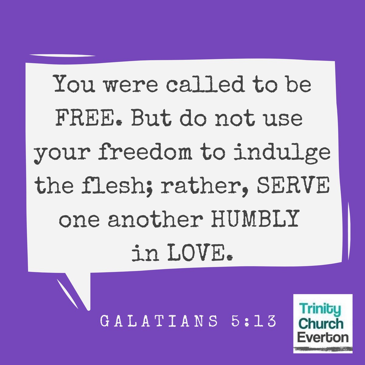 The true gospel calls us to serve one another humbly in love. Find out more by watching yesterday’s service online: youtu.be/CBnEtBv9FRU