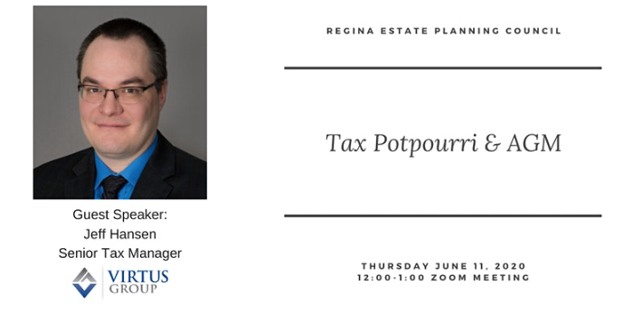 VirtusGroupLLP's tweet photo. Take in some "Tax Potpourri" with Virtus tax expert, Jeff Hansen on Thursday June 11th. Learn about the current tax landscape and how to navigate it. Register here: https://t.co/y1G9SaMH0S #tax #taxtalk #accountant #business https://t.co/dQSWl7dDFR