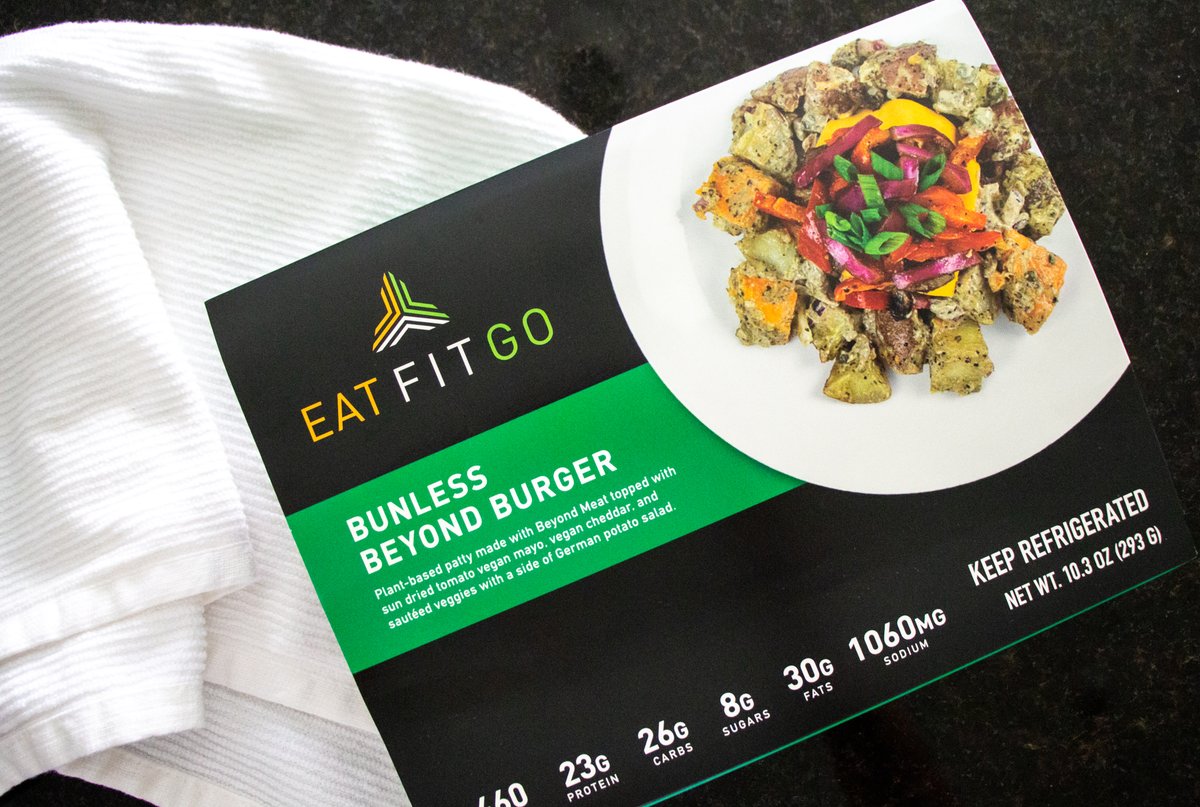 No meat, no problem. Try our NEW Bunless Beyond Burger! 🤤