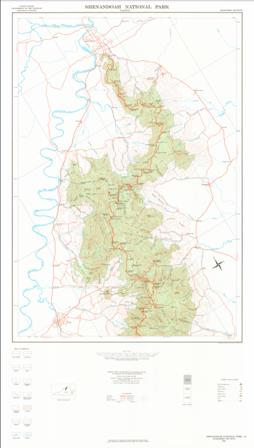 It's #FreeMapMonday! Retweet and follow us for a chance to win the map of Shenandoah National Park (North Section), VA!

Shenandoah NP is mapped in 3 parts- North, Central, and South. Find the complete series here: ow.ly/2AWO50A1NQb

#USGSStore (U.S. residents only)