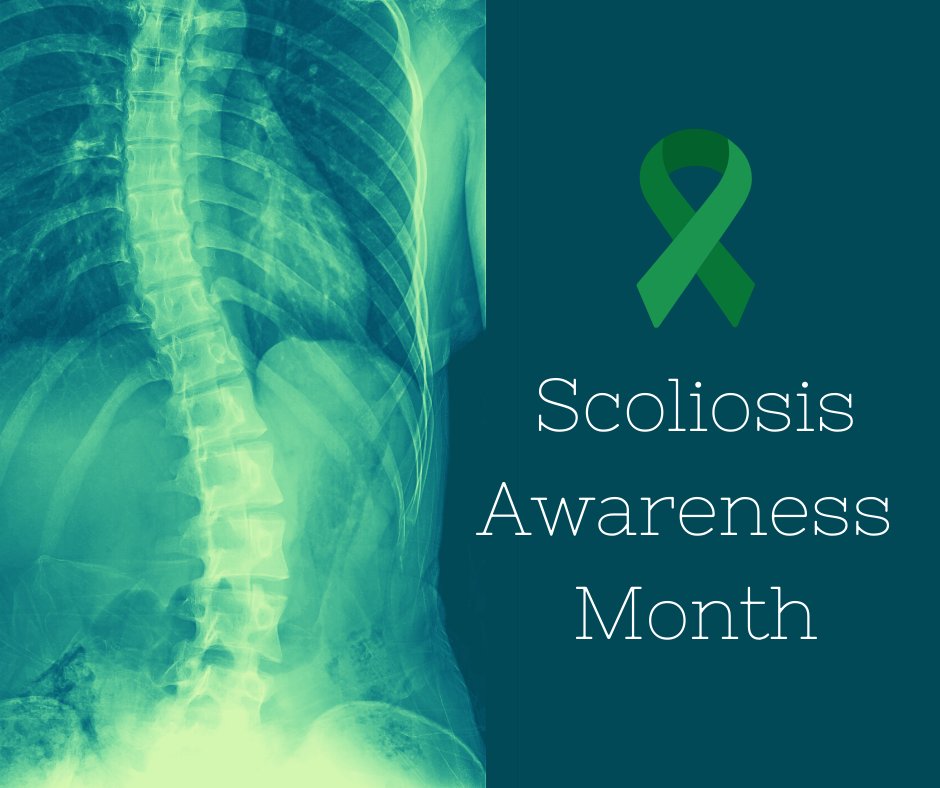 June is #ScoliosisAwareness Month! The importance of this is to gain public awareness of the need for education and early detection of scoliosis and its widespread presence within the community. We would love to hear your #Scoliosis story, please tell us below. #ScoliosisSurgery