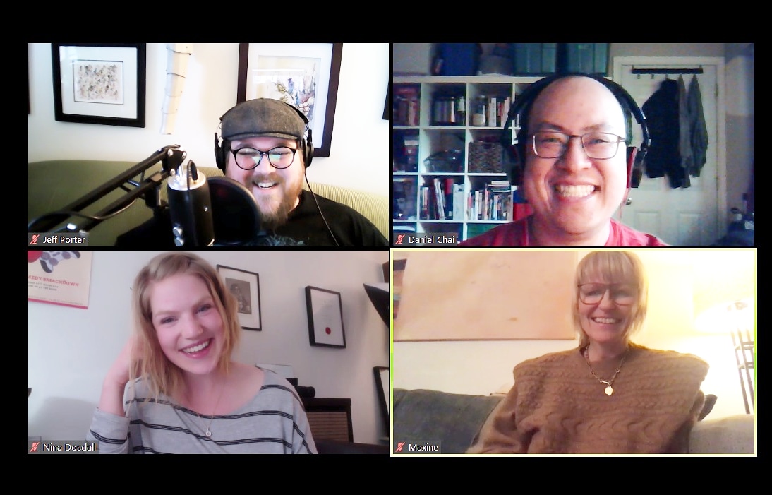 ScienceFears's tweet photo. Episode 41 of #FearofScience is live! In this episode, we talk about children and being childfree by choice with @MaxineTrump, creator of the documentary To Kid or Not to Kid and comedian/producer @ninadosdall! Thanks very much for listening! #Podcast
https://t.co/ZZHnJE3KLK https://t.co/GHFTCxAye8