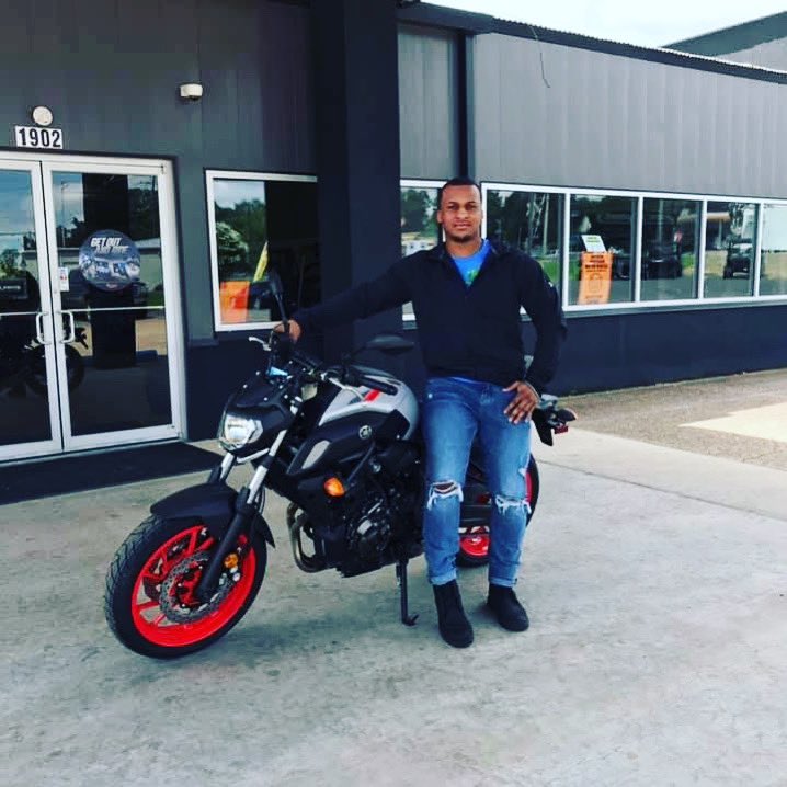 outdoorsmud's tweet photo. Thank you Mr.Jenkins! He rode off on his first motorcycle this morning. Enjoy your Yamaha MT-07!
•
318-746-5885
•
#yamaha #yamahamt07 #yamahamotor #yamahamotorcycles #nakedbike #twowheels #twowheelsmovethesoul #financingavailable #comeseeus https://t.co/D6WmULjvvV