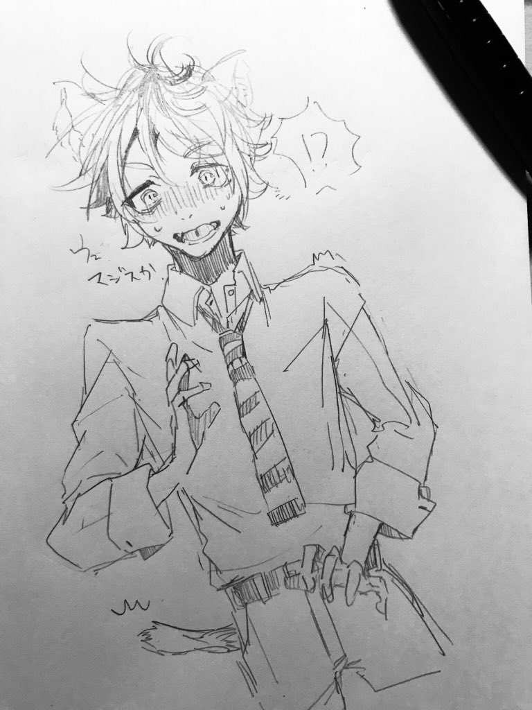 これは1万年ぐらい久しぶりにアナログで描いたびっくりラギ君🖋

iPad取り出して絵描く余裕もなかった
課題多くね
(妖精に気を取られ集中できなかったワイ、ただの自業自得である) 